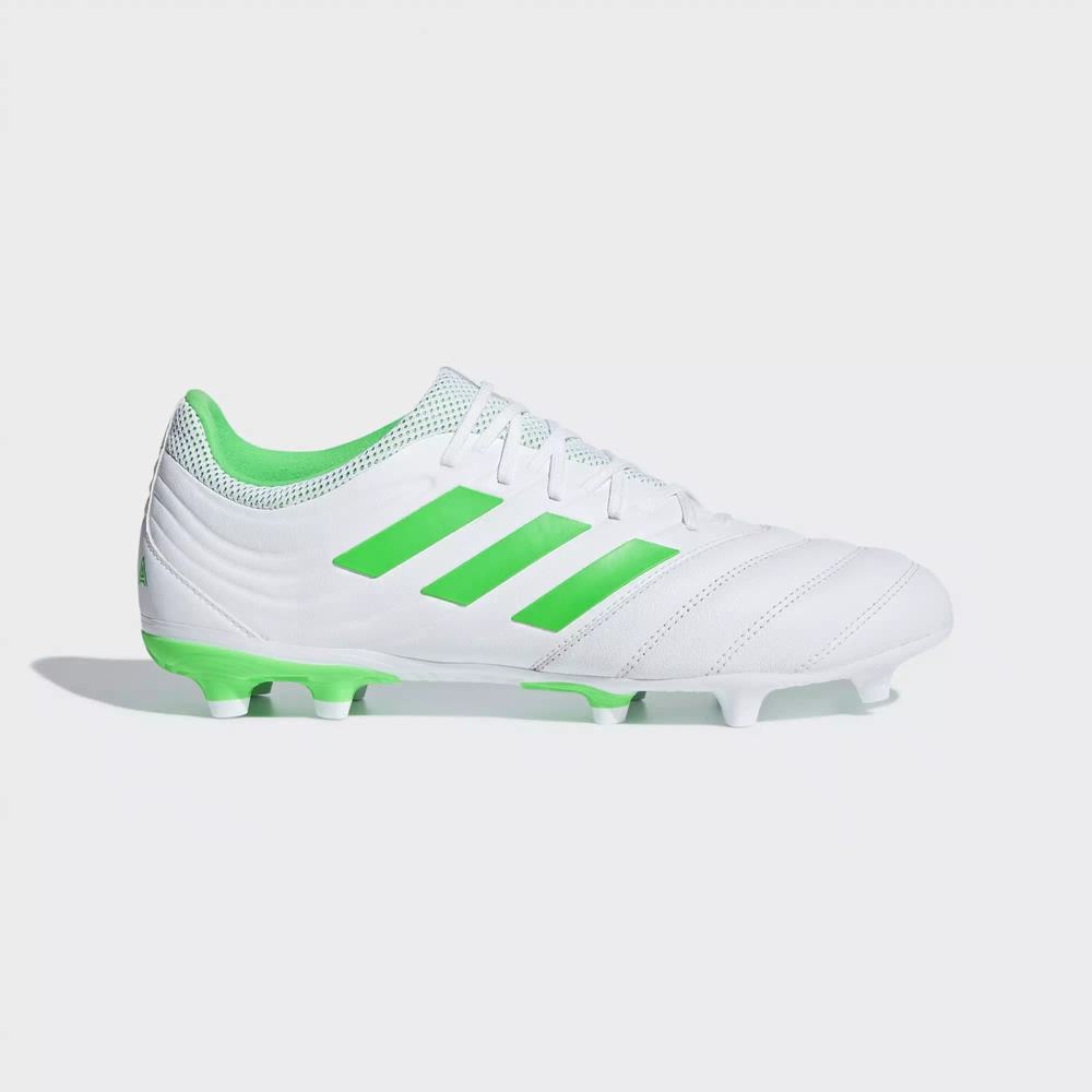 Adidas Copa 19.3 Firm Ground Tacos de Futbol Blancos Para Hombre (MX-11333)